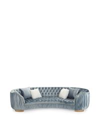 Emma Curved Sofa, 84"