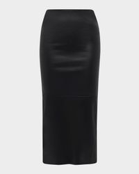 Leather Tube Skirt