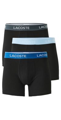 Lacoste Cotton Stretch Jersey Boxer Briefs 3 Pack Multi XL