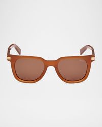 Men's Square Acetate Sunglasses