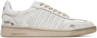 Dsquared2 Off-White Dirty Boxer Sneakers
