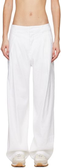 rag & bone Pantalon Donovan blanc