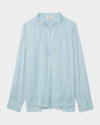 Tink Satin Tunic Top