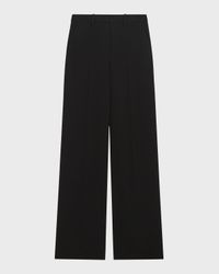 Admiral Crepe Relaxed Straight-Leg Pants