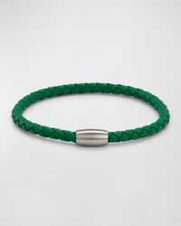Men's Magnetic Braided Leather Bracelet