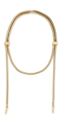 DEMARSON Laina Necklace Soft Gold One Size