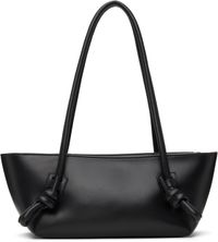 HEREU Black Fleca Baguette Shoulder Bag