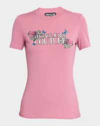 Embellished Crewneck Logo Tee