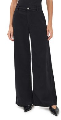 AG Caden Wide Leg Pants Super Black 31