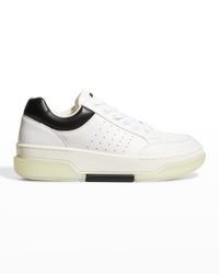 Men's Stadium Perforated Clear-Sole Low-Top Sneakers