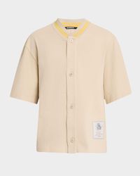 Men's Button-Down Baseball Shirt