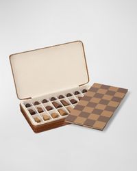 Enzo Leather Travel Chess Set