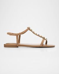 Amaya Suede Thong Sandals