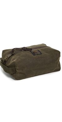Filson Tin Cloth Travel Kit Otter Green One Size