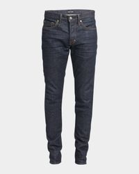 Men's Dark Wash Stretch Slim Fit Jeans