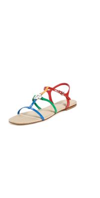 Larroudé Hana Flats Azure 6