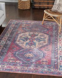Faith Washable Rug, 9' x 12'