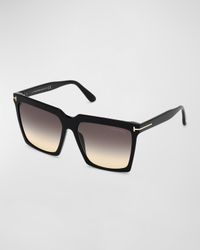 Sabrina Square Acetate Sunglasses