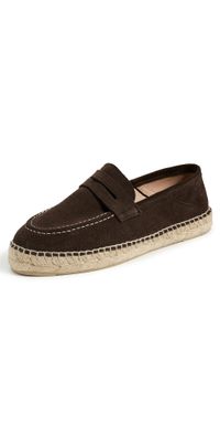 Manebi Espadrilles Loafers Cocoa 36