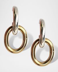 Hi Shine Mixed Metal Earrings
