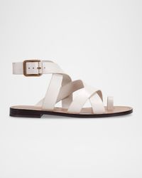Lollie Flat Leather Sandals