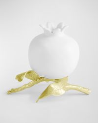 Pomegranate Porcelain Bud Vase