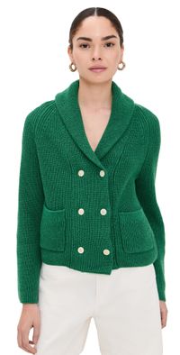 Alex Mill Marseille Cardigan Verdant Green XL