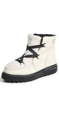 Sorel Ona Ave Alpine Boots Chalk/Black 5