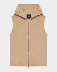 New Divide Wool Hooded Vest