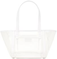 BY FAR White Bar Tote
