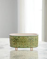 Richmond Damask Oval Planter