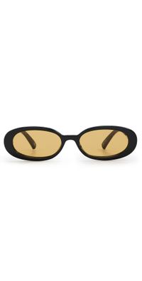 Le Specs Outta Love Sunglasses Black One Size