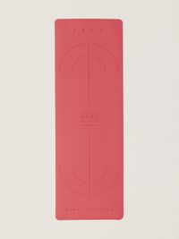 Born Living Yoga - Tapis de yoga mat wave 6mm - Taille Unique - Rose