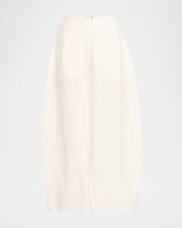 Cotton Voile Ankle Parachute Skirt