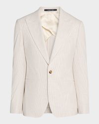 Men's Kai Hairline Stripe Sport Coat