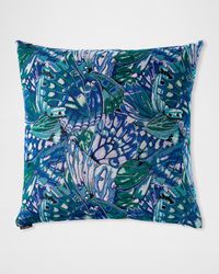 Farfalla Decorative Pillow, 24" x 24"