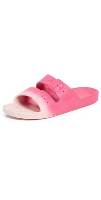 Freedom Moses Ombre Slides Fuschia 5/6