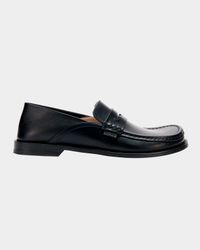 Men's Campo Folding Leather Penny Loafers