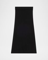 Sheer Knit Maxi Skirt