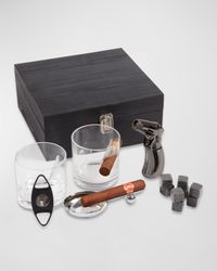 Whiskey and Cigar Set