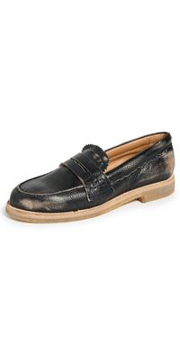 Golden Goose Jerry Mocassino Leather Loafers Black 39