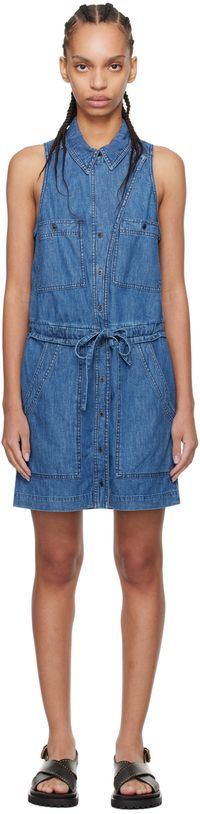 Isabel Marant Etoile Blue Ines Minidress
