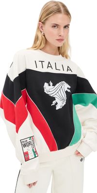 adidas World Cup Sweatshirt Cloud White/Black/Vivid Red/Se XS