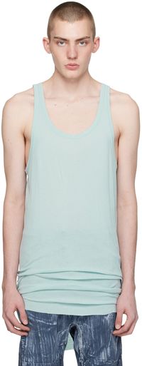 11 by Boris Bidjan Saberi Blue T1B Tank Top