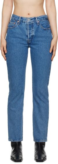 Levi's Indigo 501 Original Fit Jeans