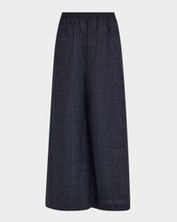 Flared Culotte Pants