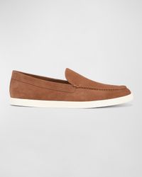 Men's Suede Slip-On Sneaker Loafers