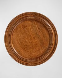 Bilbao Wood Charger, 14"