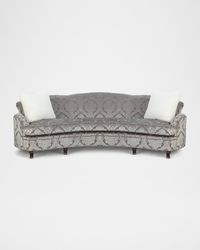 L'Amour Damask Sofa 118"