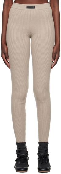 Fear of God ESSENTIALS Beige Patch Leggings